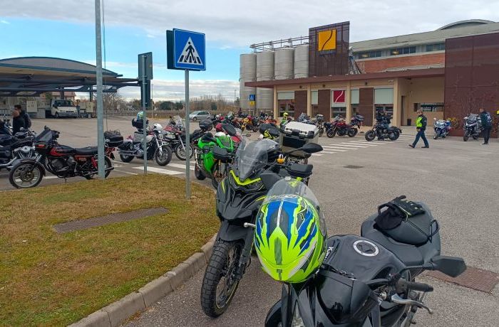 Motorcyclists in Ramuscello