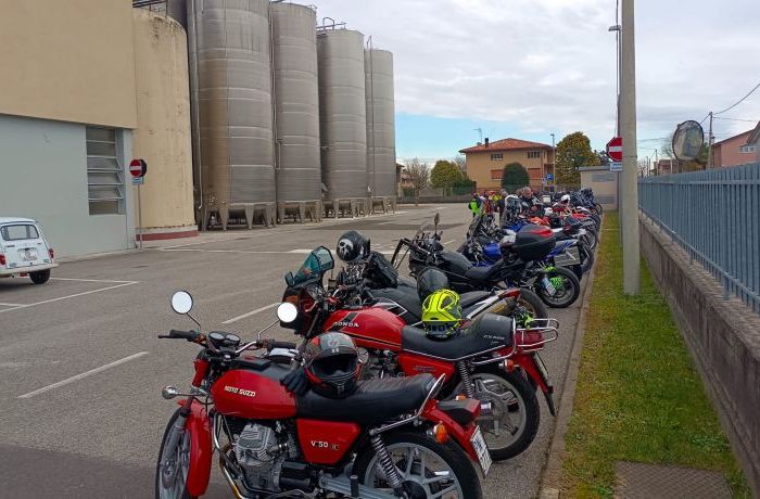 Motorcyclists in Ramuscello