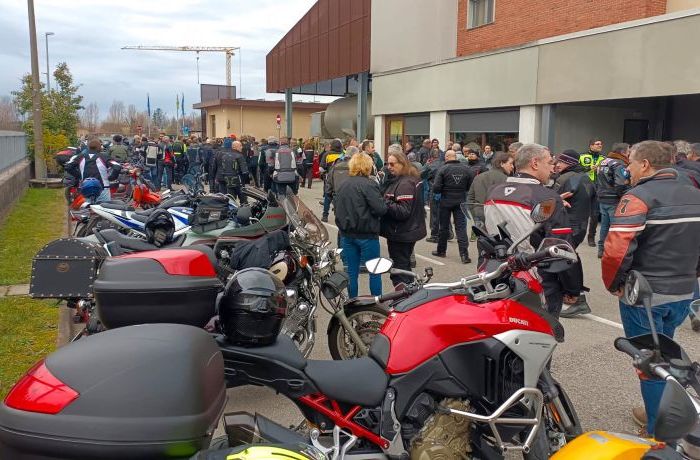 Motorcyclists in Ramuscello